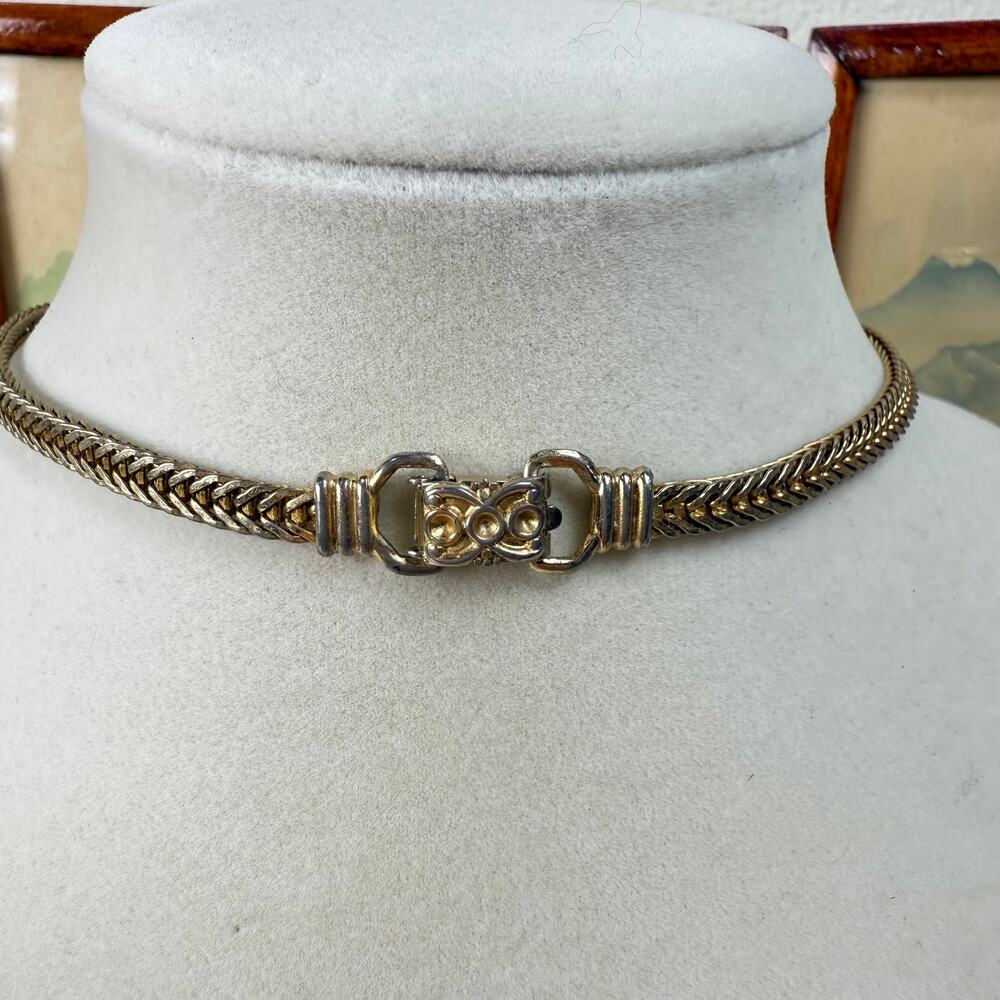 Vintage Coro Rhinestone Starburst Pendant Necklace Whimsigoth Romantic Victorian - Picture 5 of 9